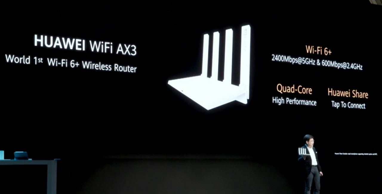 华为WiFi 6+技术发布：凌霄650与麒麟W650协同，峰值速率2400Mbps！-芯智讯