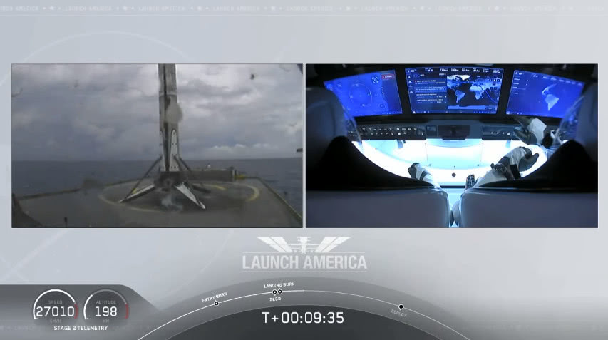 SpaceX创造历史！龙飞船首次载人发射成功！重要意义可从这几个层面解读-芯智讯