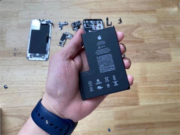 iPhone 12 Pro Max拆解照曝光：袖珍L型主板+L型电池-芯智讯