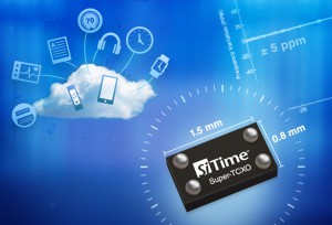 体积缩小85%，SiTime推出最精准的MEMS时脉解决方案，适用于穿戴式装置与物联网