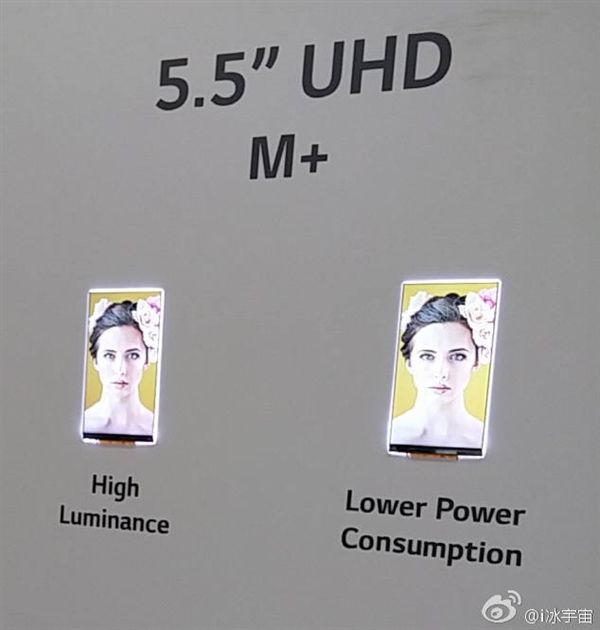 近可数毛！LG 4K屏手机曝光：亮度高还省电