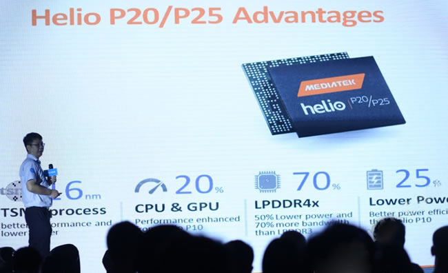 联发科Helio P25正式发布：2.5GHz A53八核，主打双摄