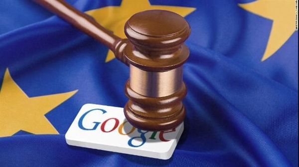 欧盟刚宣布罚谷歌186亿 谷歌市值蒸发千亿