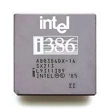 80386是80x86系列中的第一种32位微处理器