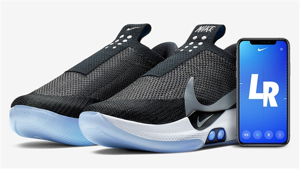 Nike发布全球首款可系带篮球鞋：用智能手机操控