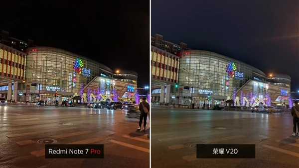 红米Note 7 Pro拍照对比荣耀V20：媲美友商3千元旗舰