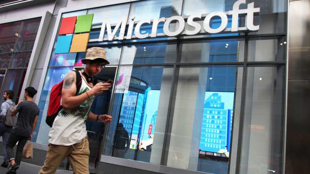 纽约的一家Microsoft商店。Scott Mlyn | CNBC