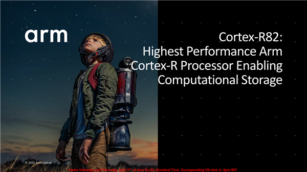 ARM发布首款64位实时控制器Cortex-R82：SSD缓存可达1TB