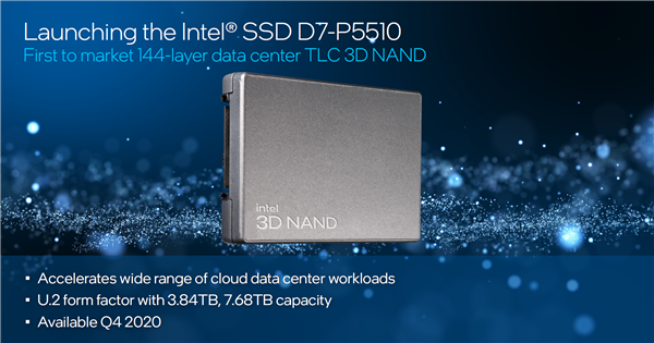 Intel全球首发144层QLC SSD！最大30.72TB、寿命媲美TLC