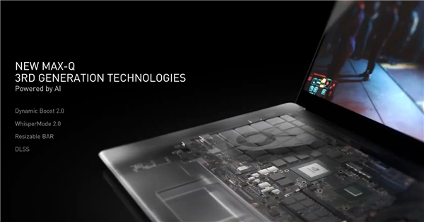 NVIDIA发布RTX 30系列笔记本显卡：2倍性能、首发第三代Max-Q