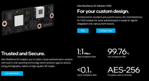 英特尔推出全新3D人脸识别模组RealSense ID F450/455，误识率低至百万分之一