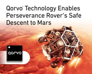 Qorvo技术助力毅力号火星探测器安全着陆