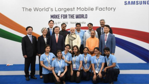 印度手机产业链进一步完善，投资6.5亿美元的三星显示面板厂在当地投产