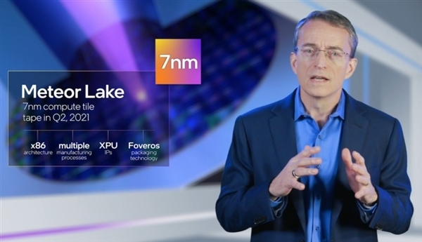 Intel CEO：7nm流星湖处理器已经完成设计验证、正推进流片