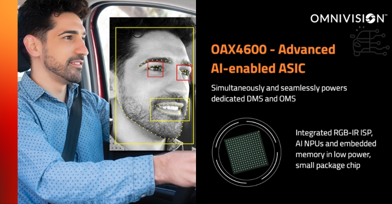 豪威集团推出人工智能专用集成电路OAX4600