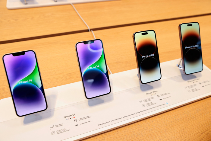 二季度全球OLED手机销量排名：苹果iPhone占据前四名，三星Galaxy S23 Ultra第五-芯智讯
