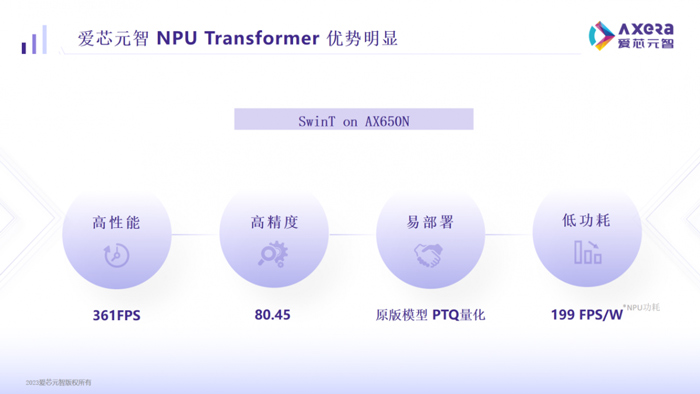 高能低耗易部署，爱芯元智AX650N成Transformer最佳落地平台
