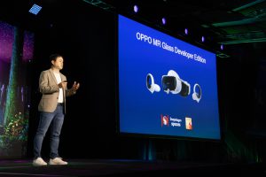 OPPO MR Glass开发者版亮相AWE 2023，支持Snapdragon Spaces™ XR开发者平台赋能XR联合创新