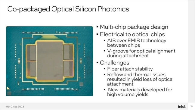 英特尔展示具有1TB/s硅光互连的8核528线程处理器-芯智讯