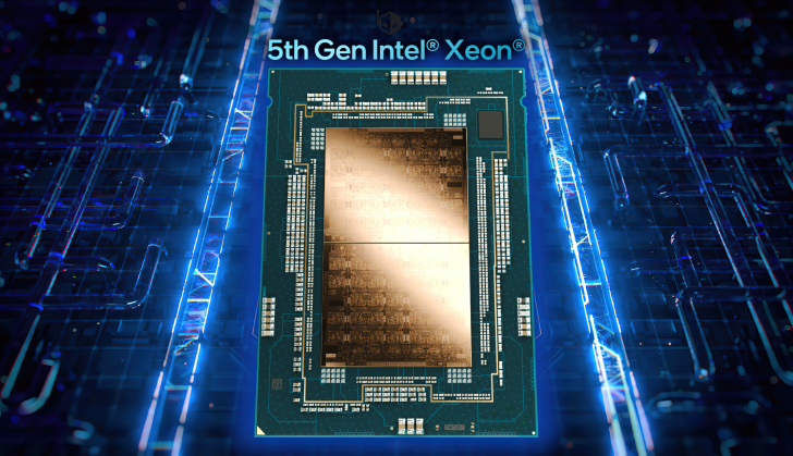 英特尔第 5 代 Xeon“Emerald Rapids”CPU 详细信息：比 Sapphire Rapids 快 40%，首次冲模如图 1
